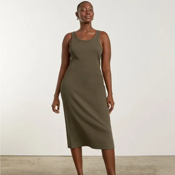 everlane brown dress The Farmers Market Dress main image 0